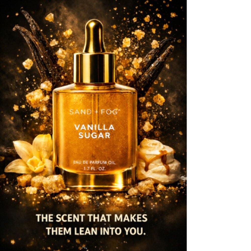 Sand + Fog Vanilla Sugar Parfum Oil – A “Come Closer” Fragrance Scent NEW